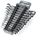 wiha Ringratschen-Gabelschlüssel-Set, 12-teilig, umschaltbar (SW 8 - 19mm)