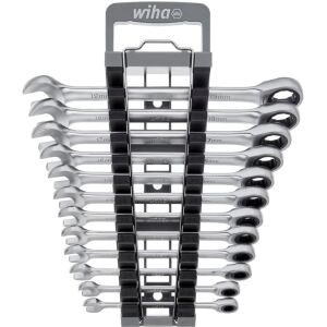 wiha Ringratschen-Gabelschlüssel-Set, 12-teilig (SW 8 - 19mm)
