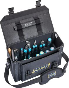 HAZET Werkzeugtasche klein, bestückt 191T-1/51 (schwarz, mit 51 Profi-Werkzeugen)