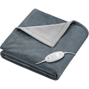 Beurer Wärmezudecke HD 75 Cosy Dark Grey (dunkelgrau, 130 x 180 cm)