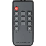 Goobay HDMI Matrix-Schalter 4 auf 2 (4K @ 60Hz), HDMI Splitter (schwarz)