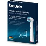Beurer TB Bürstenköpfe Clean  (weiß, 4er Pack)