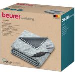 Beurer Wärmezudecke HD 75 Nordic Grey Green Planet  (grau, 180 x 130 cm)