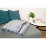 Beurer Wärmezudecke HD 75 Nordic Grey Green Planet  (grau, 180 x 130 cm)