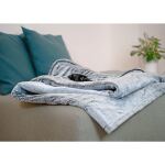 Beurer Wärmezudecke HD 75 Nordic Grey Green Planet  (grau, 180 x 130 cm)