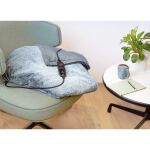 Beurer Wärmezudecke HD 75 Nordic Grey Green Planet  (grau, 180 x 130 cm)