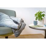 Beurer Wärmezudecke HD 75 Nordic Grey Green Planet  (grau, 180 x 130 cm)