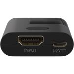 Goobay HDMI-Signalverstärker 4K @ 60Hz, HDMI Verlängerung (schwarz)