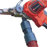 Einhell Power X-Change Akku-Bandfeile TE-BF 18 Li-solo, 18Volt (rot/schwarz, ohne Akku und Ladegerät, in Werkzeugtasche)