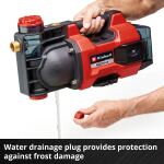 Einhell Akku-Gartenpumpe AQUINNA 36/34, 36Volt (2x18V) (rot/schwarz, ohne Akku und Ladegerät)
