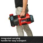 Einhell Akku-Gartenpumpe AQUINNA 36/34, 36Volt (2x18V) (rot/schwarz, ohne Akku und Ladegerät)