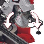 Einhell Zug-Kapp-und Gehrungssäge TE-SM 216 L Dual, Kapp- und Gehrungssäge (rot/schwarz, 1.500 Watt)