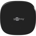 Goobay Kabelloses Schnellladegerät 15 Watt (schwarz, Qi-Standard)