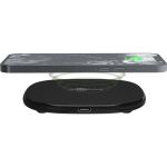 Goobay Kabelloses Schnellladegerät 15 Watt (schwarz, Qi-Standard)