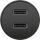 Goobay Dual-USB-C Auto-Schnellladegerät 30 Watt (schwarz, 2x USB-C, Power Delivery, 12 / 24 Volt)
