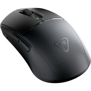 Turtle Beach Burst II Air – Kabellose 2,4-GHz-Gaming-Maus: ultraleichte 47 g, Optical Switches, symmetrisch, optischer Sensor, 26k DPI, Bluetooth, bis zu 120h Akkulaufzeit - Schwarz