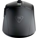 Turtle Beach Burst II Air – Kabellose 2,4-GHz-Gaming-Maus: ultraleichte 47 g, Optical Switches, symmetrisch, optischer Sensor, 26k DPI, Bluetooth, bis zu 120h Akkulaufzeit - Schwarz