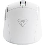 Turtle Beach Burst II Air – Kabellose 2,4-GHz-Gaming-Maus: ultraleichte 47 g, Optical Switches, symmetrisch, optischer Sensor, 26k DPI, Bluetooth, bis zu 120h Akkulaufzeit - Weiß