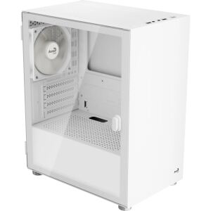 Aerocool CS-111-G-WT-v1 (weiß, Tempered Glass)
