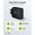 Goobay USB-C Dual-Schnellladegerät, PD, GaN, 65 Watt (schwarz, 1x USB-C, 1x USB-A, Power Delivery)