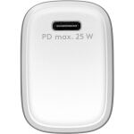 Goobay USB-C PD GaN Schnellladegerät 25 Watt (weiß, Power Delivery 3.0)