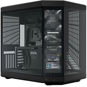 HYTE Y70 Touch Infinite  (schwarz, Tempered Glass x 2)