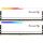G.Skill DIMM 64 GB DDR5-6400 (2x 32 GB) Dual-Kit (weiß, F5-6400J3239G32GX2-RM5RW, Ripjaws M5 RGB, INTEL XMP)