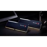 G.Skill DIMM 64 GB DDR5-6400 (2x 32 GB) Dual-Kit (schwarz, F5-6400J3239G32GX2-RM5RK, Ripjaws M5 RGB, INTEL XMP)