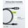 Goobay Ethernet-Kabel USB-C 3.2 Gen2 Stecker > RJ-45 Stecker (schwarz/silber, 1,5 Meter, geflochtener Textilmantel)