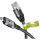 Goobay Ethernet-Kabel USB-C 3.2 Gen2 Stecker > RJ-45 Stecker (schwarz/silber, 3 Meter, geflochtener Textilmantel)