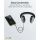 Goobay Plus Audio Verbindungskabel AUX 3,5mm stereo (schwarz/silber, 1 Meter)