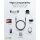 Goobay Plus Audio Verbindungskabel AUX 3,5mm stereo (schwarz/silber, 2 Meter)