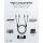 Goobay Plus Stereo-Cinchkabel (schwarz/silber, 2 Meter)