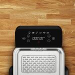 Tefal Fritteuse FR507D Family Pro Digital (edelstahl/schwarz, 2.400 Watt, Ölbehälter 4 Liter)