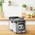 Tefal Fritteuse Clear Duo FR600D (edelstahl/schwarz, 2.000 Watt, Ölbehälter 3,5 Liter)