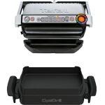 Tefal OptiGrill+ Snacking & Baking GC714D...
