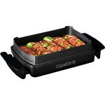 Tefal OptiGrill+ Snacking & Baking GC714D (silber/schwarz, 2.000 Watt, mit Backschale)