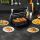 Tefal OptiGrill+ Snacking & Baking GC714D (silber/schwarz, 2.000 Watt, mit Backschale)