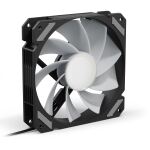 Sharkoon SHARK Mirror RGB PWM REVERSE Computergehäuse Ventilator 12 cm Schwarz 1 Stück(e)