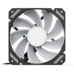 Sharkoon SHARK Mirror RGB PWM REVERSE Computergehäuse Ventilator 12 cm Schwarz 1 Stück(e)