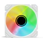 Sharkoon SHARK Mirror RGB PWM REVERSE Computergehäuse Ventilator 12 cm Weiß 1 Stück(e)
