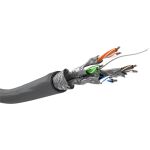 Goobay Netzwerkkabel Cat.6, S/FTP (PiMF) (grau, 305 Meter)