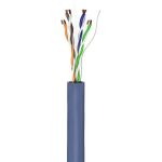 Goobay Netzwerkkabel Cat.6a, U/UTP (blau, 100 Meter)