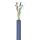 Goobay Netzwerkkabel Cat.6a, U/UTP (blau, 100 Meter)