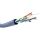 Goobay Netzwerkkabel Cat.6a, U/UTP (blau, 100 Meter)