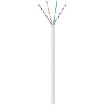 Goobay Netzwerkkabel Cat.6, U/UTP (grau, 100 Meter)