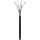 Goobay Outdoor Netzwerkabel Cat.7 S/FTP (PiMF) (schwarz, 100 Meter)