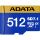 A-Data Premier Extreme microSDXC SD7.1 512 GB (blau/gelb, SD7.1 Express, UHS-I U3, Class 10, V30, Nintendo Switch 2 Ready)