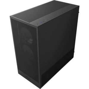 NZXT Europe H5 Flow RGB ( 2024 )  (schwarz, Tempered Glass)
