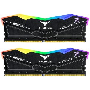 Team Group DIMM 32 GB DDR5-6400 (2x 16 GB) Dual-Kit (schwarz, FF3D532G6400HC32ADC01, Delta RGB, INTEL XMP, AMD EXPO)